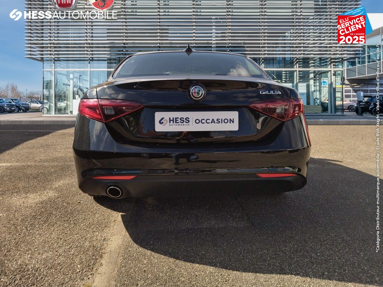 Véhicule d'occasion ALFA ROMEO GIULIA 2.2 JTD 150CH SUPER AT8 chez Fiat Haguenau
