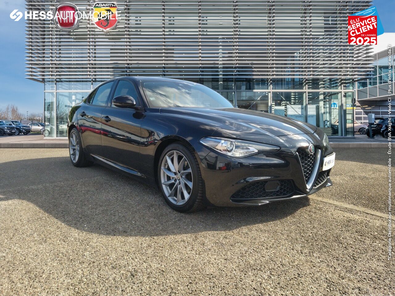 Véhicule d'occasion ALFA ROMEO GIULIA 2.2 JTD 150CH SUPER AT8 chez Fiat Haguenau