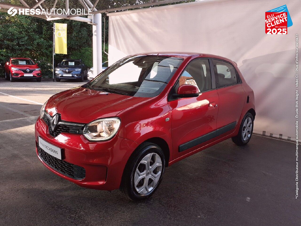 Véhicule d'occasion RENAULT TWINGO 1.0 SCE 75CH ZEN chez Renault Mulhouse