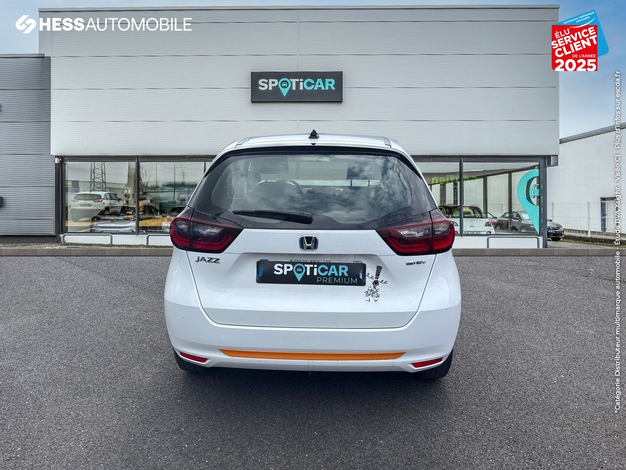 Véhicule d'occasion HONDA JAZZ 1.5 I-MMD 109CH E:HEV ELEGANCE SIEGE CHAUF chez Toyota Sarreguemines