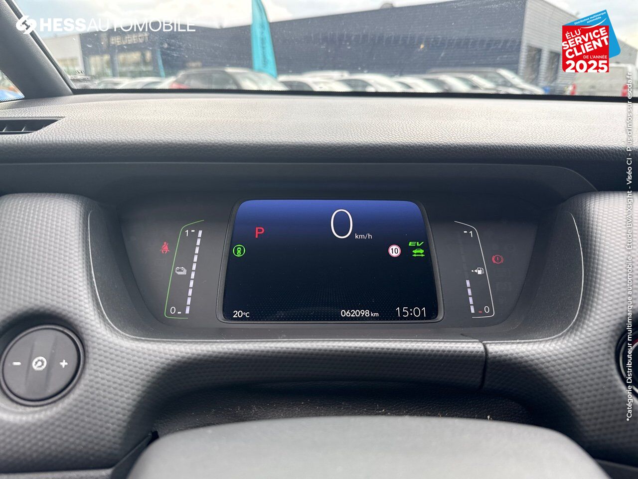 Véhicule d'occasion HONDA JAZZ 1.5 I-MMD 109CH E:HEV ELEGANCE SIEGE CHAUF chez Toyota Sarreguemines