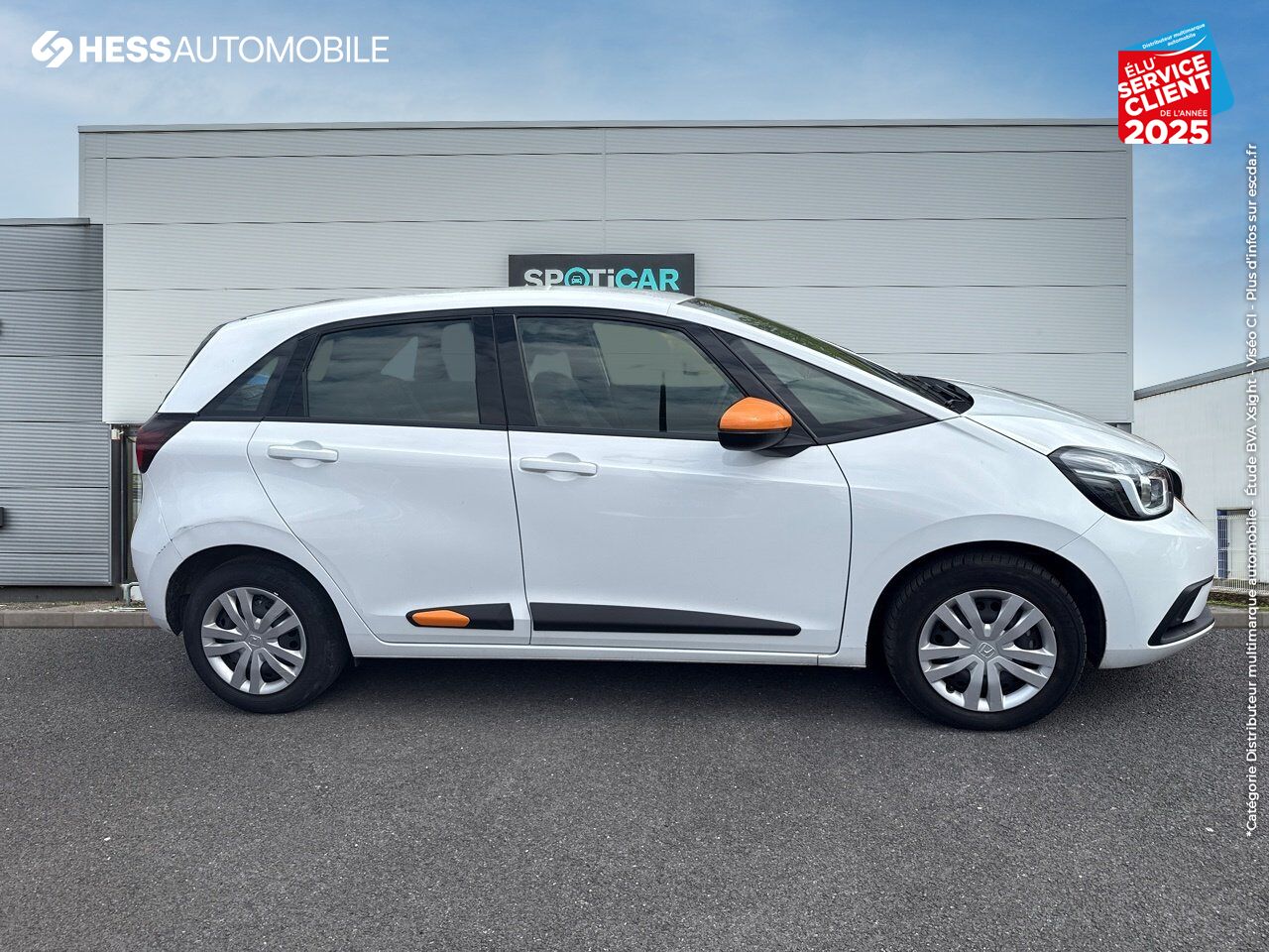 Véhicule d'occasion HONDA JAZZ 1.5 I-MMD 109CH E:HEV ELEGANCE SIEGE CHAUF chez Toyota Sarreguemines