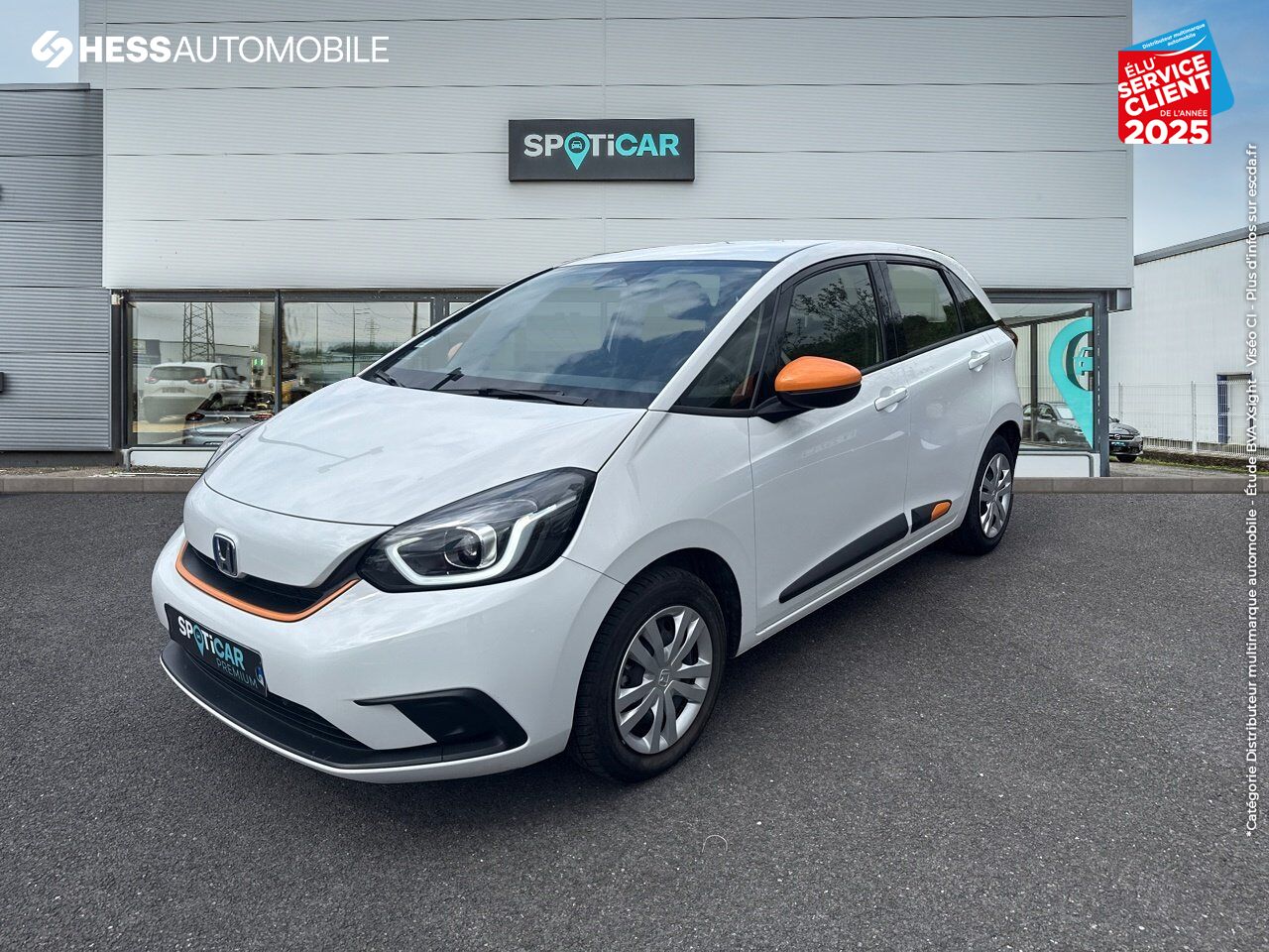 Véhicule d'occasion HONDA JAZZ 1.5 I-MMD 109CH E:HEV ELEGANCE SIEGE CHAUF chez Toyota Sarreguemines