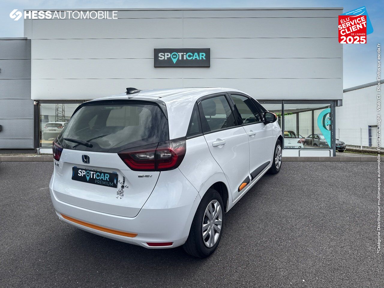 Véhicule d'occasion HONDA JAZZ 1.5 I-MMD 109CH E:HEV ELEGANCE SIEGE CHAUF chez Toyota Sarreguemines