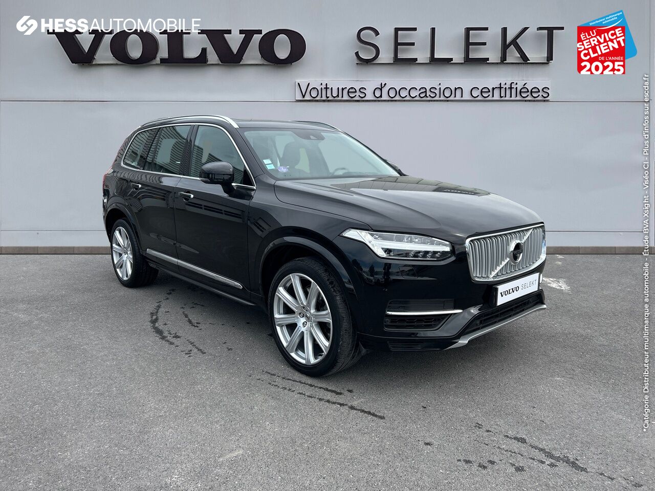 Véhicule d'occasion VOLVO XC90 T8 TWIN ENGINE 303 + 87CH INSCRIPTION LUXE GEARTRONIC 7 PLACES TOUVRANT chez Volvo Epernay