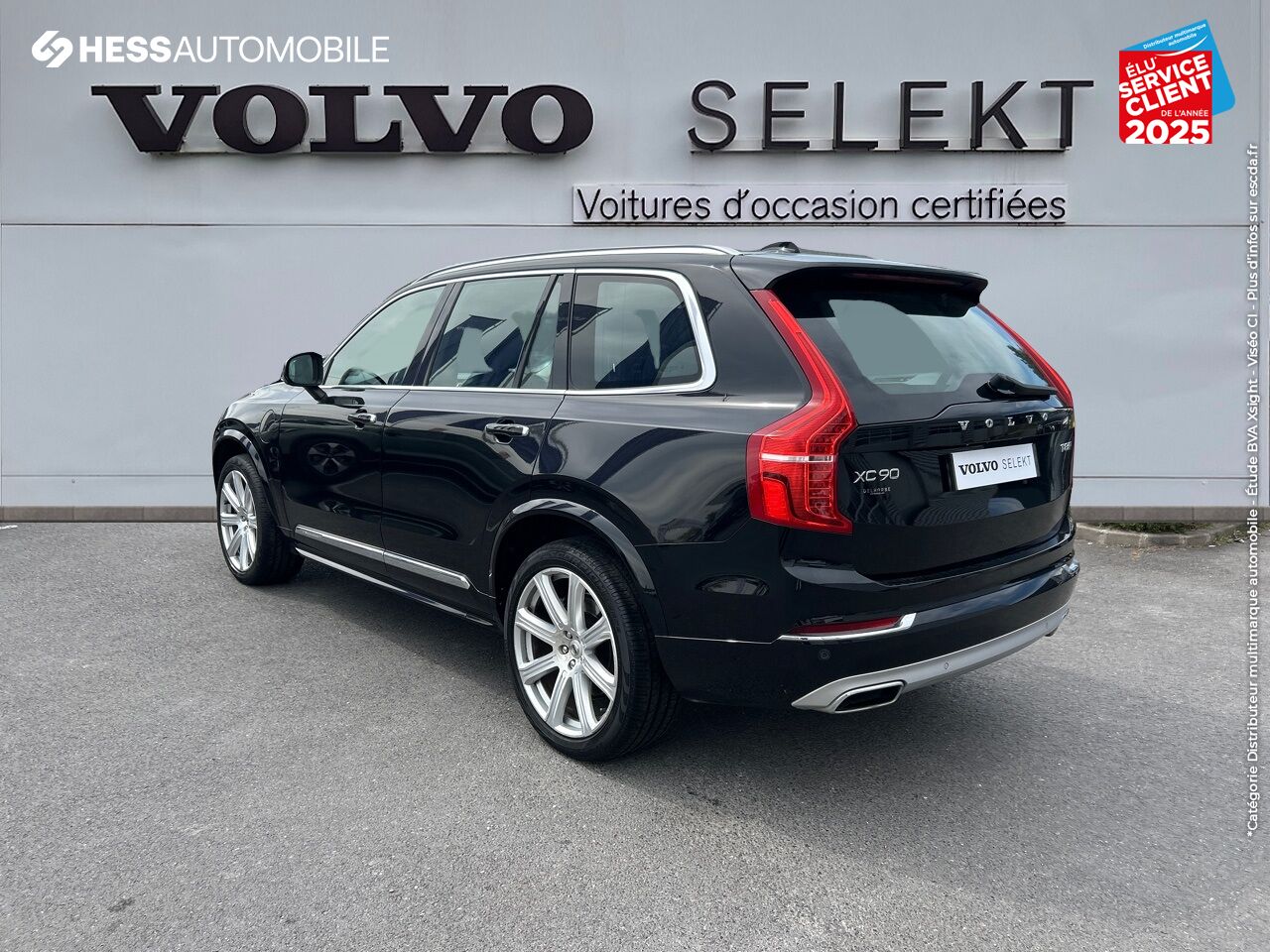 Véhicule d'occasion VOLVO XC90 T8 TWIN ENGINE 303 + 87CH INSCRIPTION LUXE GEARTRONIC 7 PLACES TOUVRANT chez Volvo Epernay