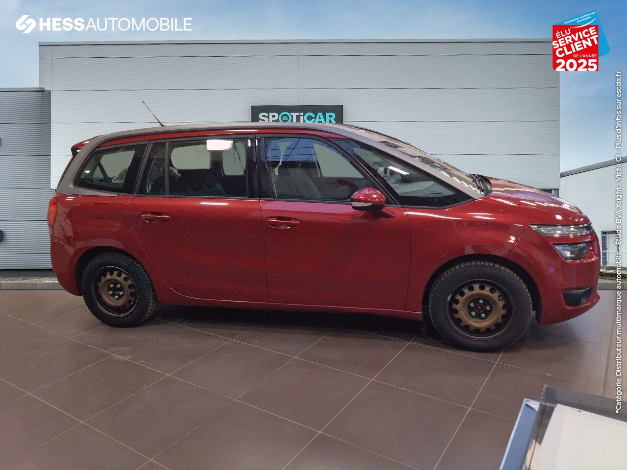Véhicule d'occasion CITROEN GRAND C4 PICASSO PURETECH 130CH FEEL S/S CAMERA chez Renault Sélestat