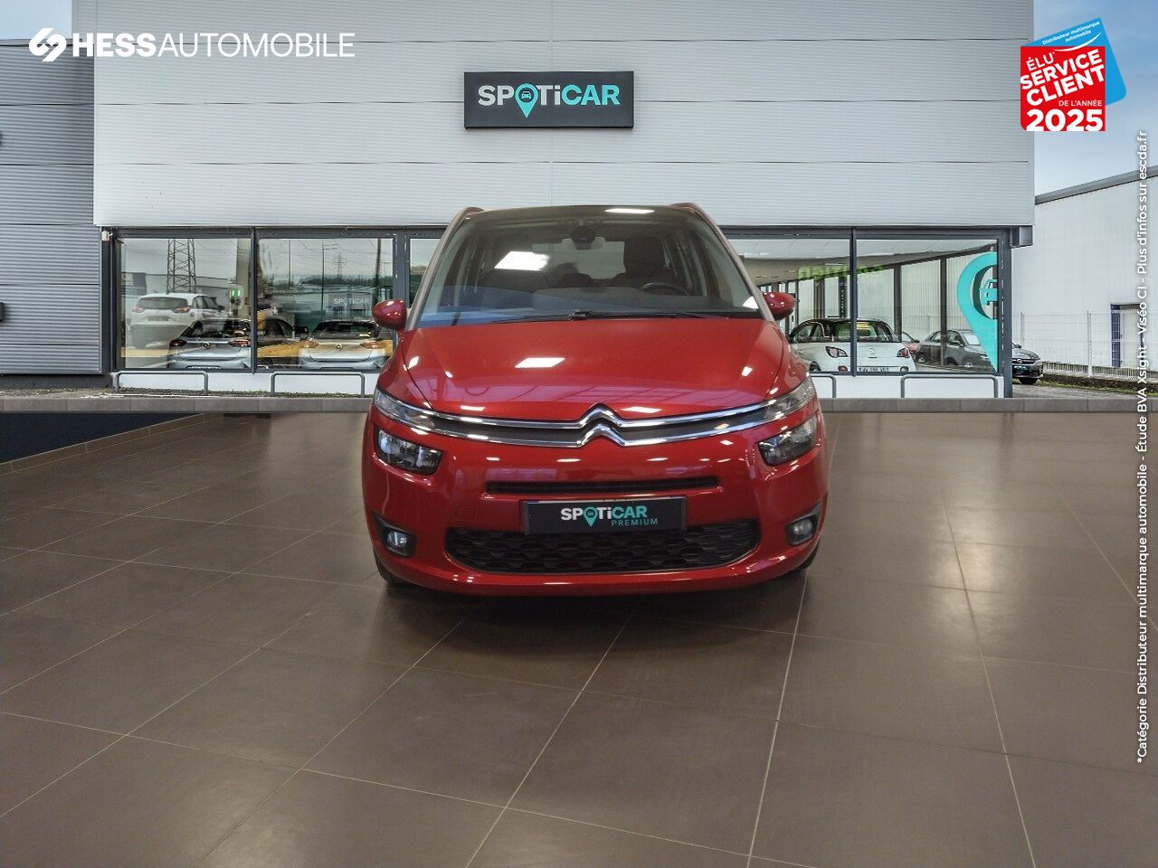 Véhicule d'occasion CITROEN GRAND C4 PICASSO PURETECH 130CH FEEL S/S CAMERA chez Renault Sélestat
