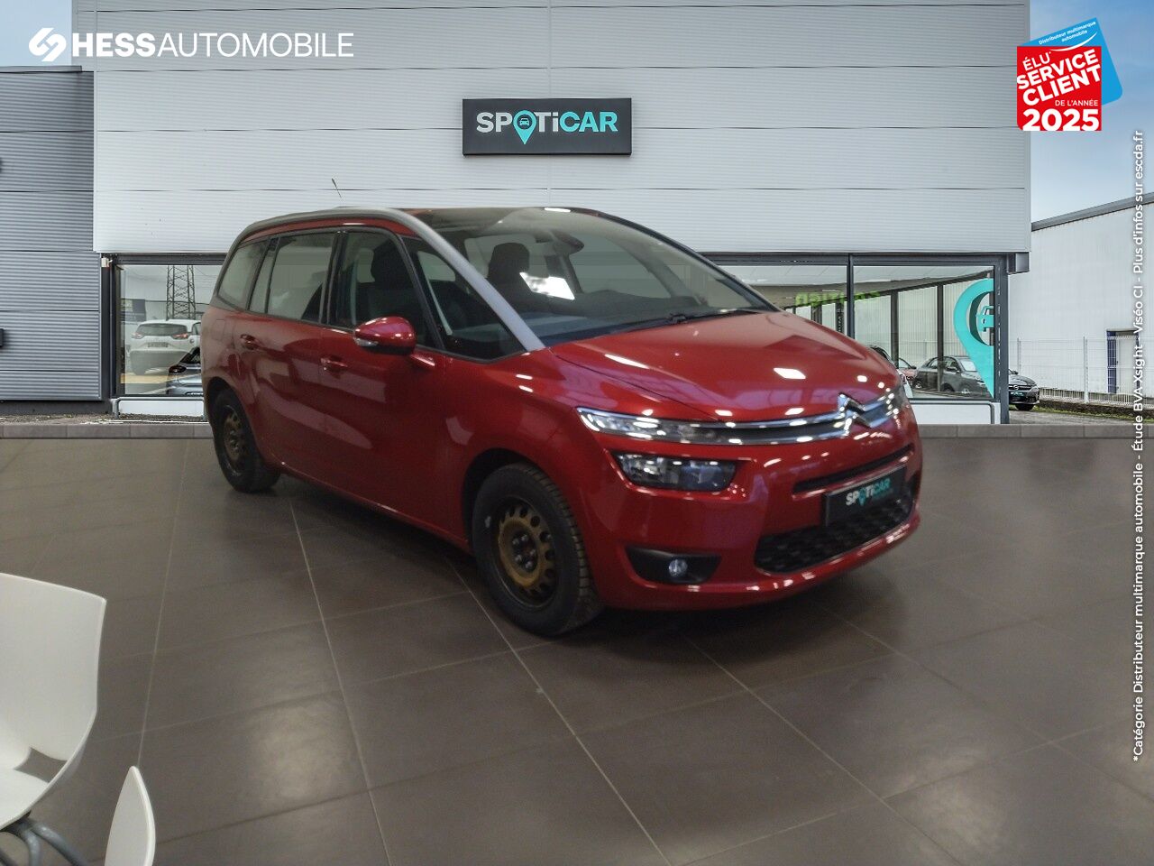 Véhicule d'occasion CITROEN GRAND C4 PICASSO PURETECH 130CH FEEL S/S CAMERA chez Renault Sélestat