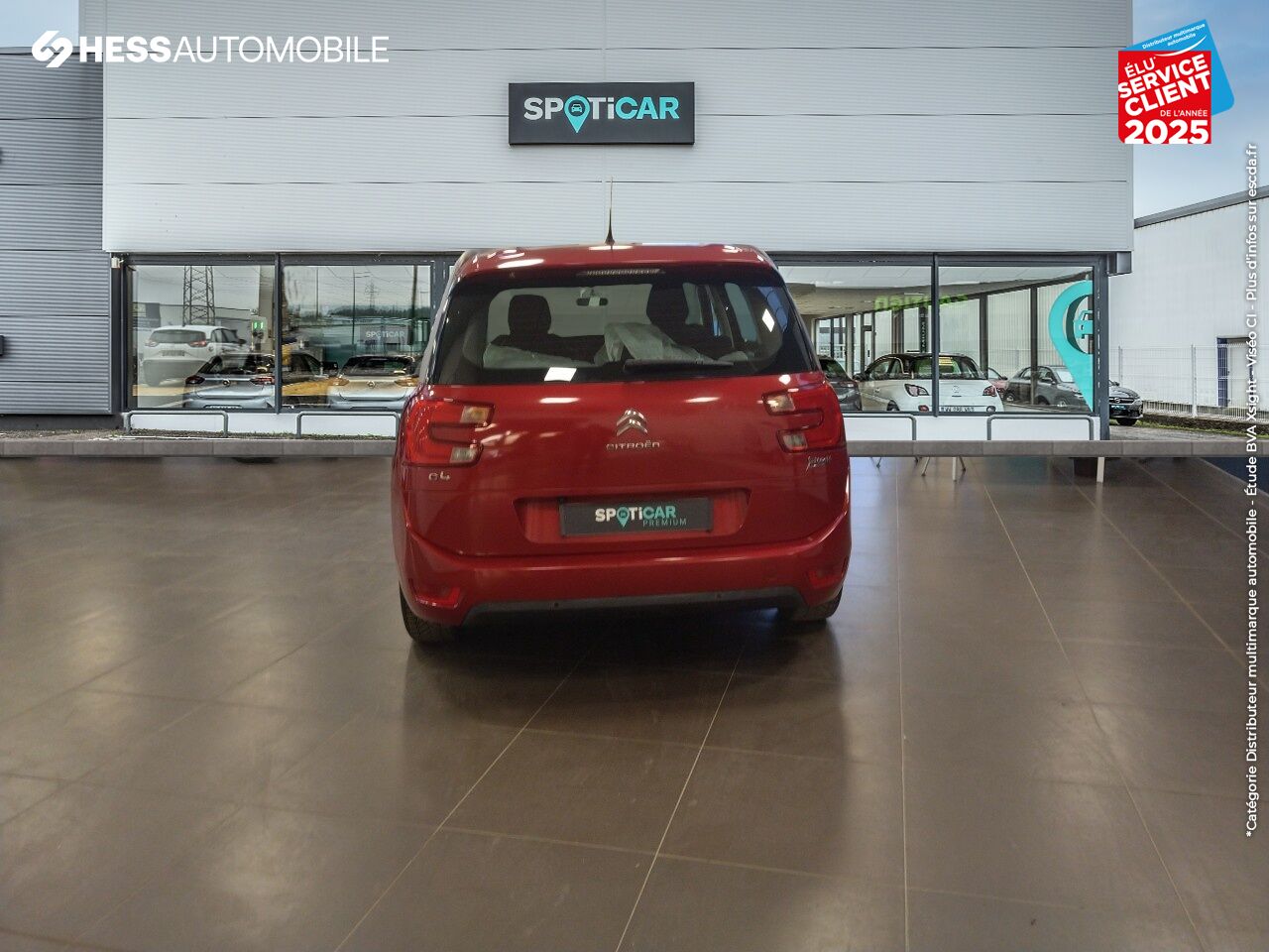 Véhicule d'occasion CITROEN GRAND C4 PICASSO PURETECH 130CH FEEL S/S CAMERA chez Renault Sélestat