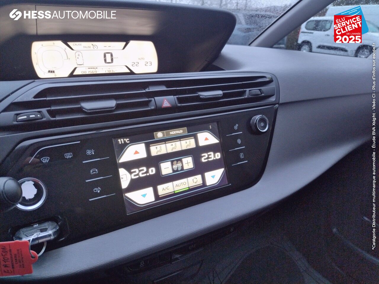 Véhicule d'occasion CITROEN GRAND C4 PICASSO PURETECH 130CH FEEL S/S CAMERA chez Renault Sélestat