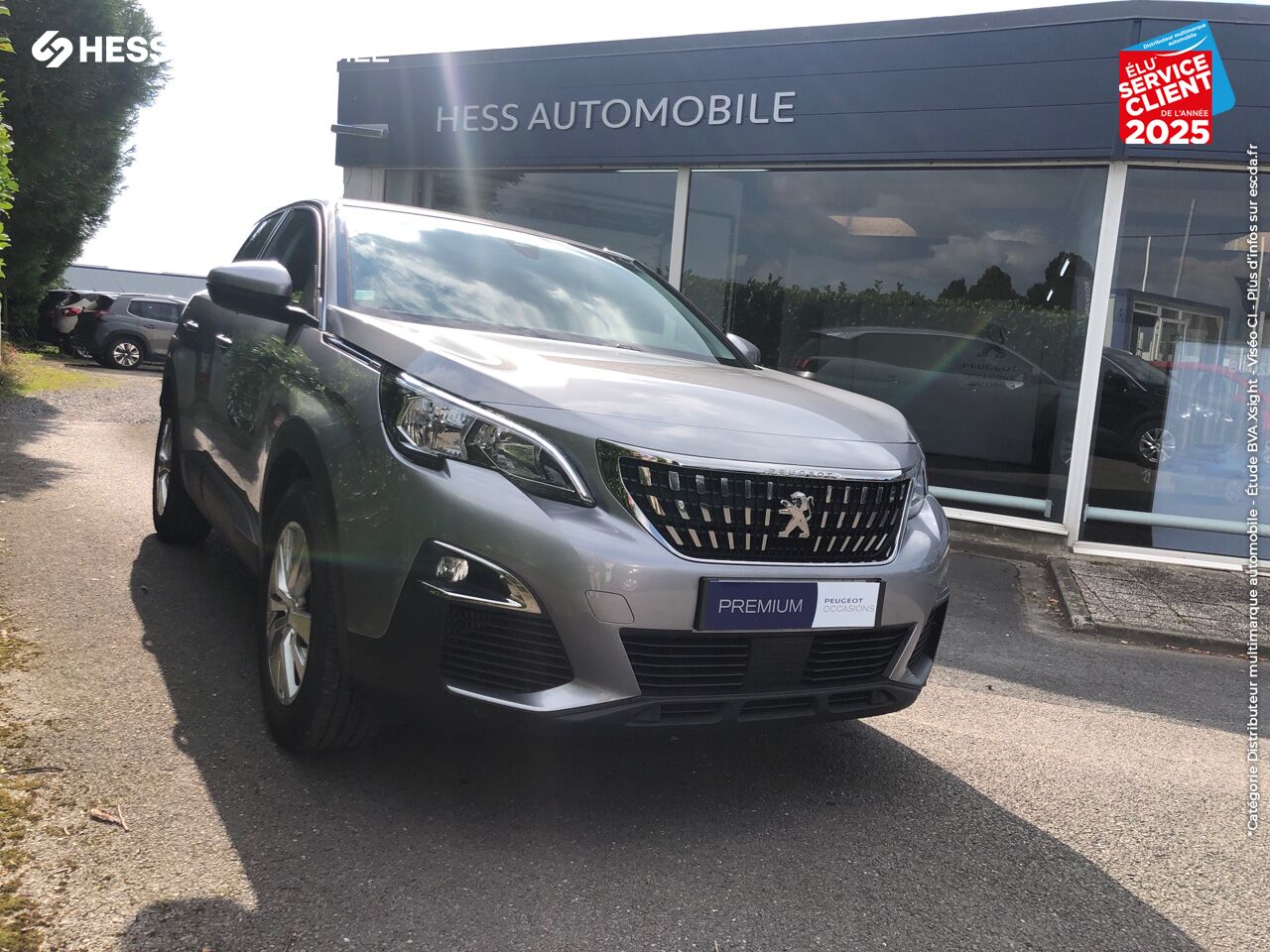Véhicule d'occasion PEUGEOT 3008 1.5 BLUEHDI 130CH E6.C ACTIVE BUSINESS S/S EAT8 MIRROR SCREEN RADAR AV/AR CLIM AUTO chez Peugeot Hirson