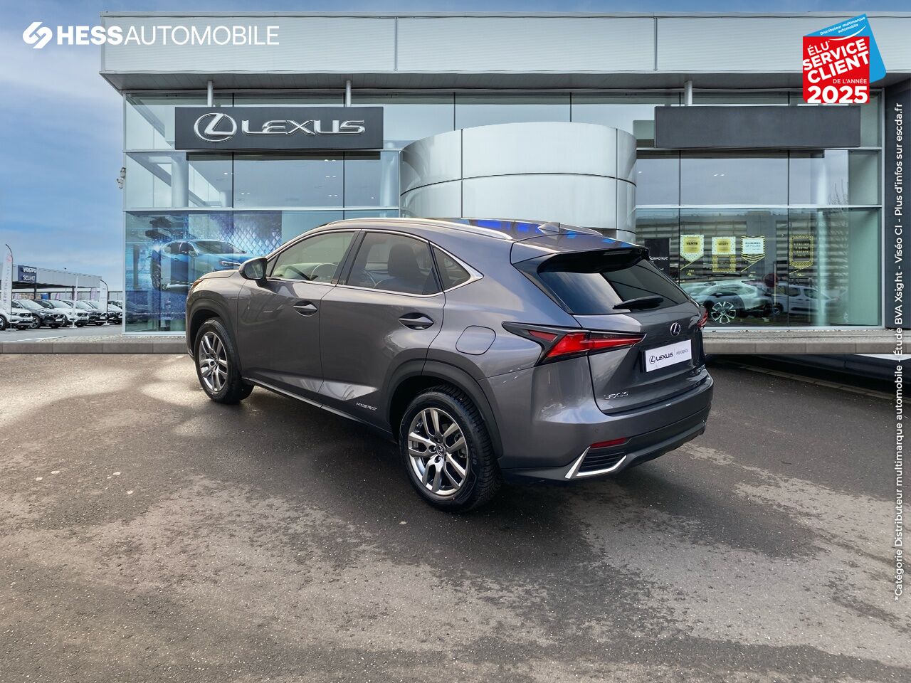 Véhicule d'occasion LEXUS NX 300H 4WD LUXE EURO6D-T SIEGES CHAUF/CUIR GPS CAMERA chez Lexus Metz