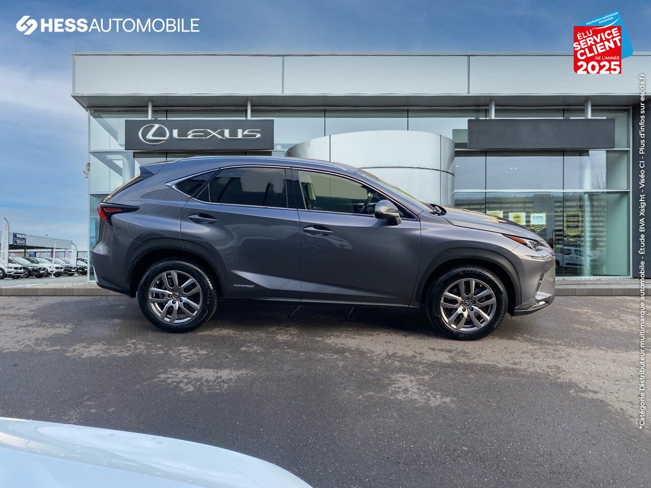 Véhicule d'occasion LEXUS NX 300H 4WD LUXE EURO6D-T SIEGES CHAUF/CUIR GPS CAMERA chez Lexus Metz
