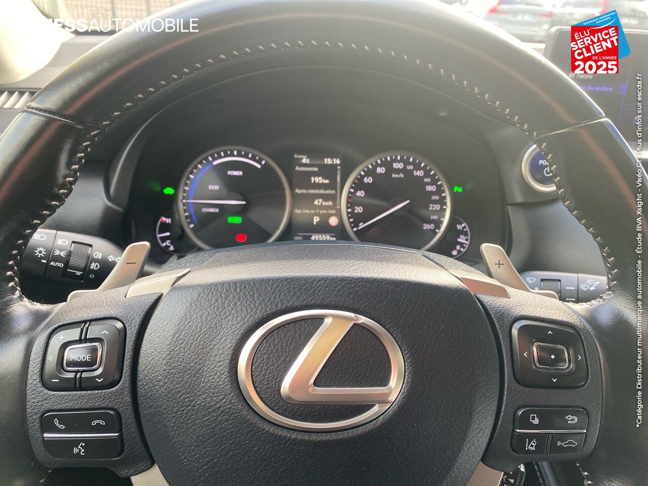 Véhicule d'occasion LEXUS NX 300H 4WD LUXE EURO6D-T SIEGES CHAUF/CUIR GPS CAMERA chez Lexus Metz