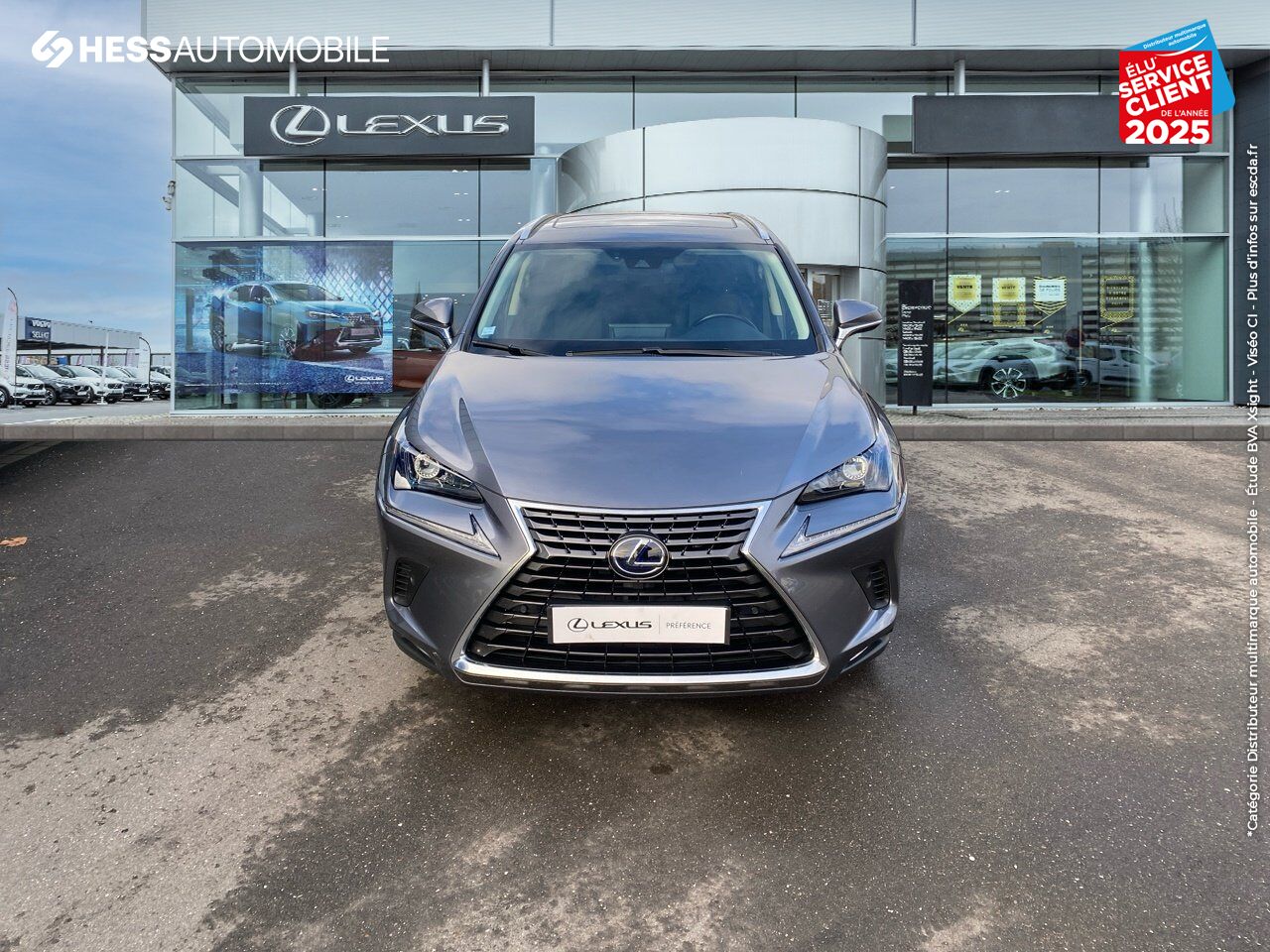 Véhicule d'occasion LEXUS NX 300H 4WD LUXE EURO6D-T SIEGES CHAUF/CUIR GPS CAMERA chez Lexus Metz