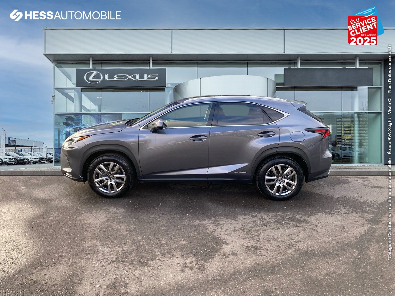 Véhicule d'occasion LEXUS NX 300H 4WD LUXE EURO6D-T SIEGES CHAUF/CUIR GPS CAMERA chez Lexus Metz