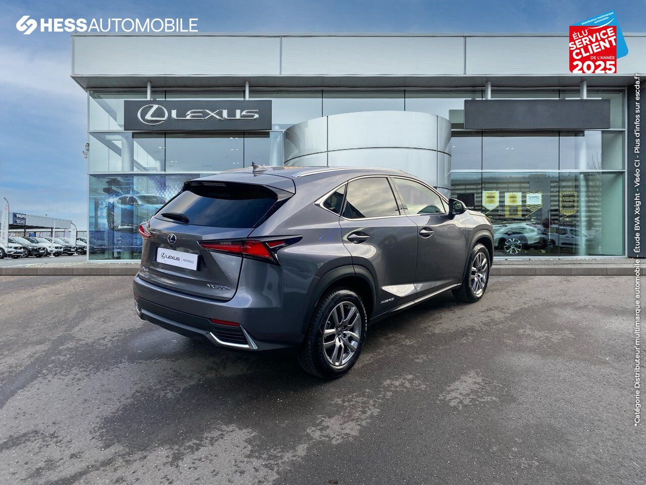 Véhicule d'occasion LEXUS NX 300H 4WD LUXE EURO6D-T SIEGES CHAUF/CUIR GPS CAMERA chez Lexus Metz