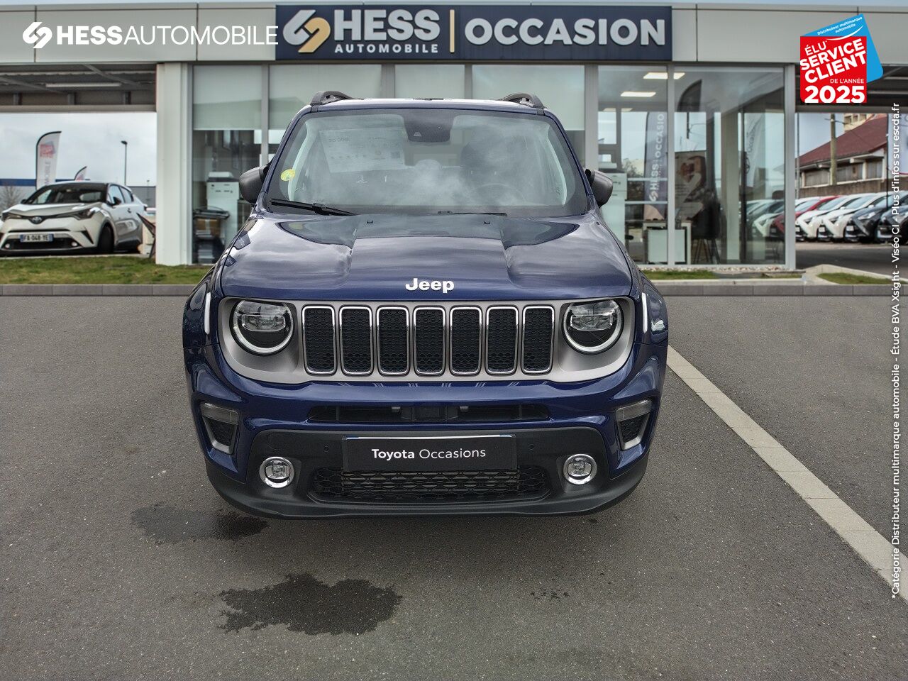 Véhicule d'occasion JEEP RENEGADE 1.6 MULTIJET 120CH LIMITED GPS CAMERA chez Fiat Besançon