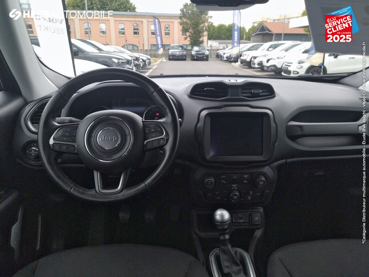 Véhicule d'occasion JEEP RENEGADE 1.6 MULTIJET 120CH LIMITED GPS CAMERA chez Fiat Besançon