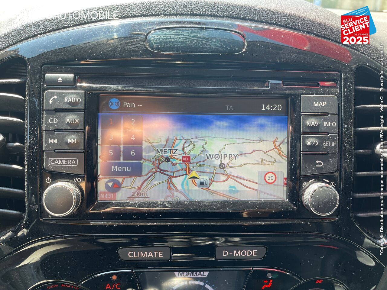 Véhicule d'occasion NISSAN JUKE 1.5 DCI 110CH N-CONNECTA 2018 GPS CAMERA chez Nissan Juke occasion