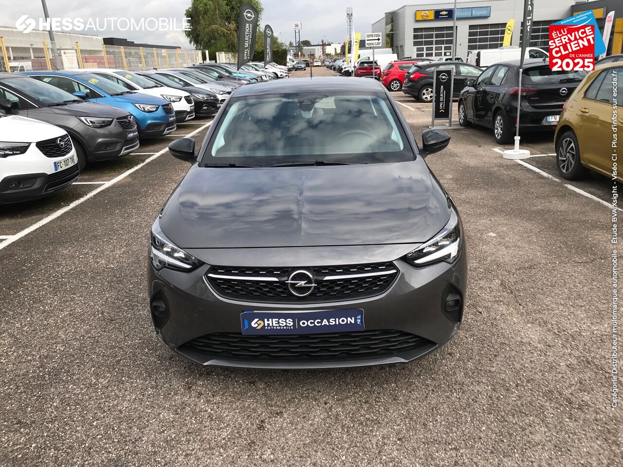 Véhicule d'occasion OPEL CORSA 1.2 TURBO 100CH ELEGANCE chez Opel Metz