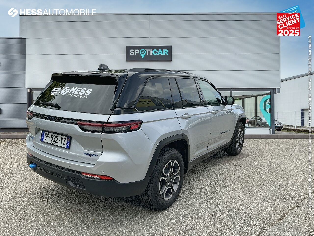 Véhicule d'occasion JEEP GRAND CHEROKEE 2.0 T 380CH 4XE TRAILHAWK BVA8 chez Fiat Besançon