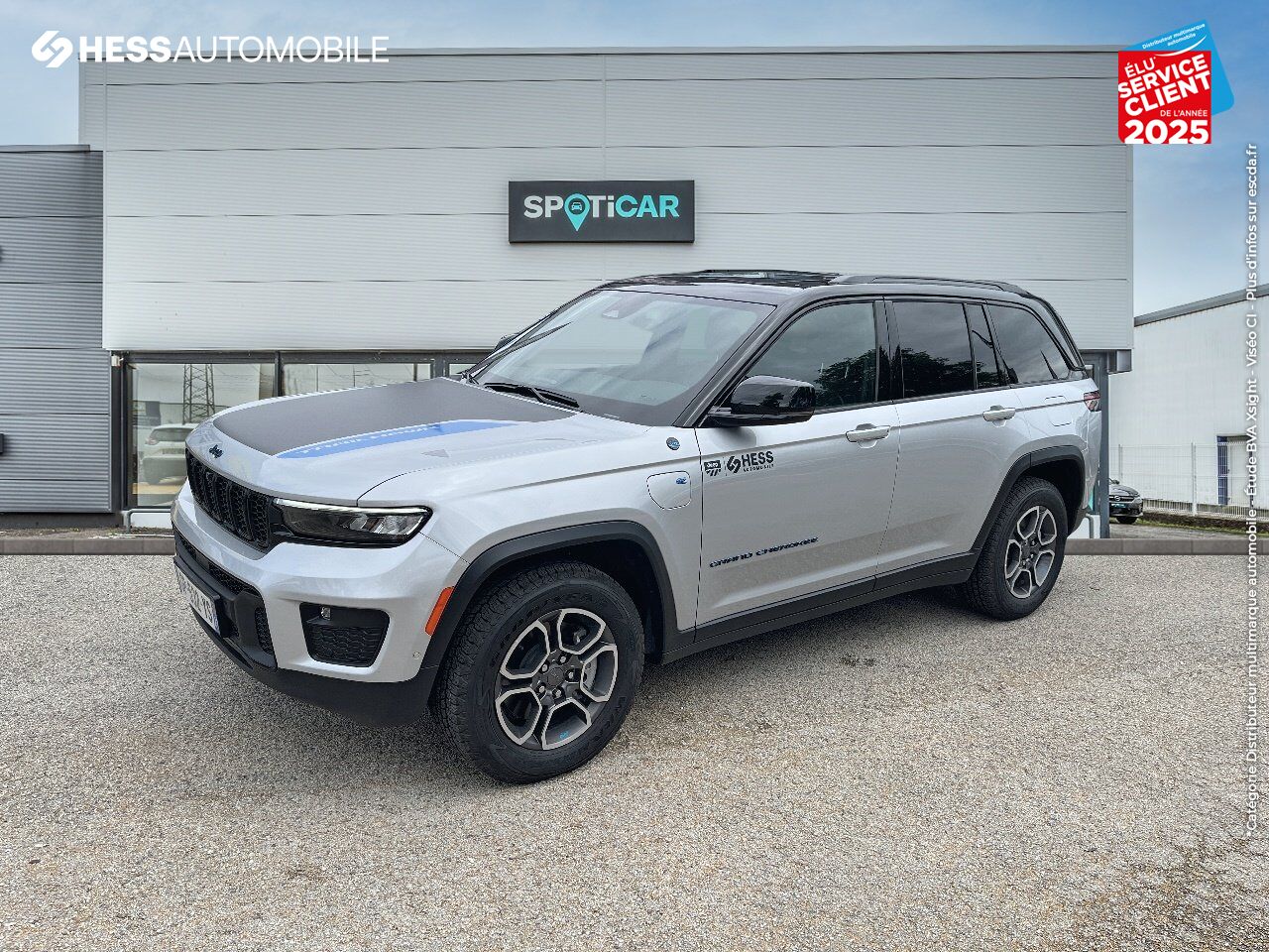 Véhicule d'occasion JEEP GRAND CHEROKEE 2.0 T 380CH 4XE TRAILHAWK BVA8 chez Fiat Besançon