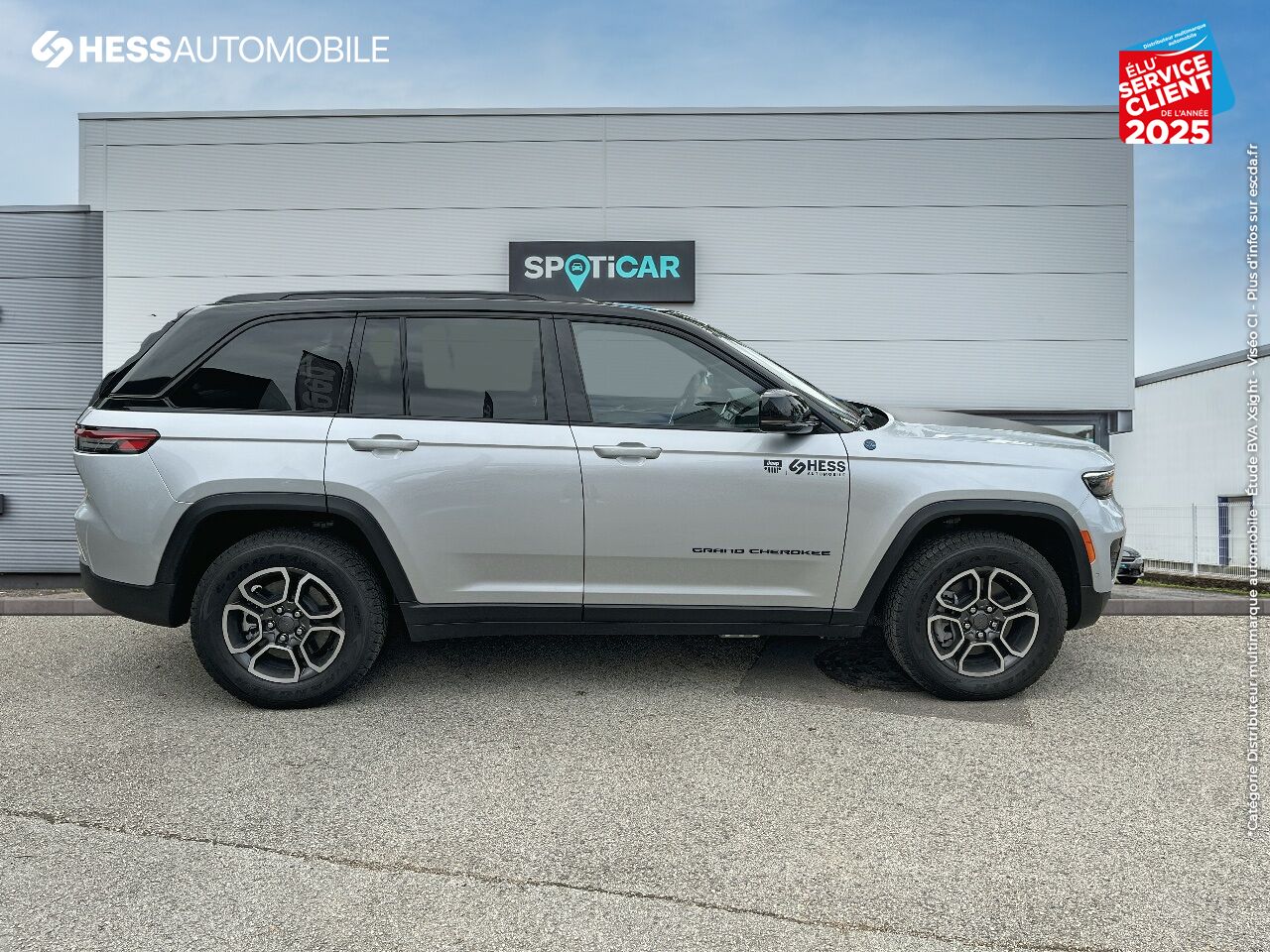 Véhicule d'occasion JEEP GRAND CHEROKEE 2.0 T 380CH 4XE TRAILHAWK BVA8 chez Fiat Besançon