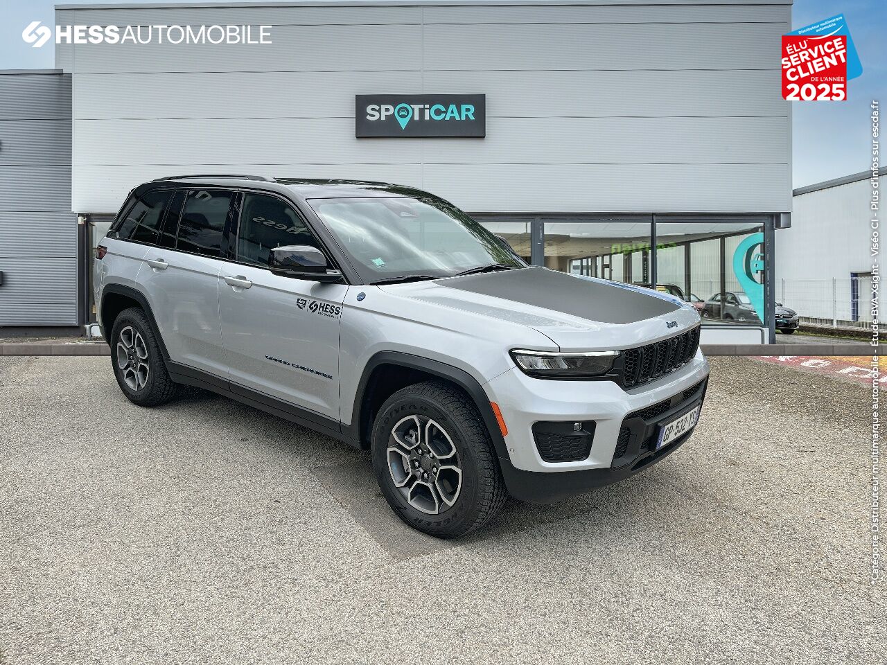 Véhicule d'occasion JEEP GRAND CHEROKEE 2.0 T 380CH 4XE TRAILHAWK BVA8 chez Fiat Besançon
