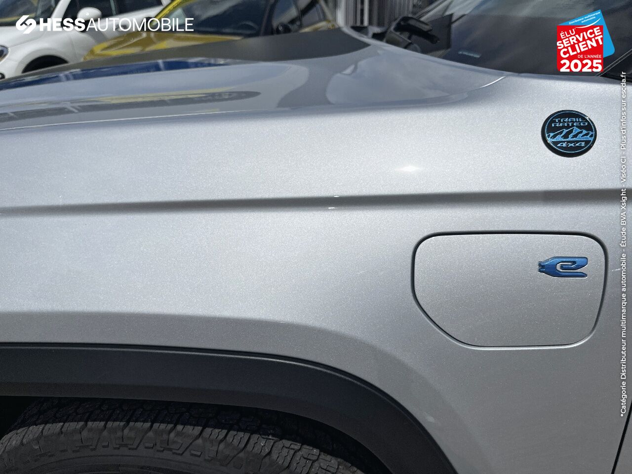 Véhicule d'occasion JEEP GRAND CHEROKEE 2.0 T 380CH 4XE TRAILHAWK BVA8 chez Fiat Besançon