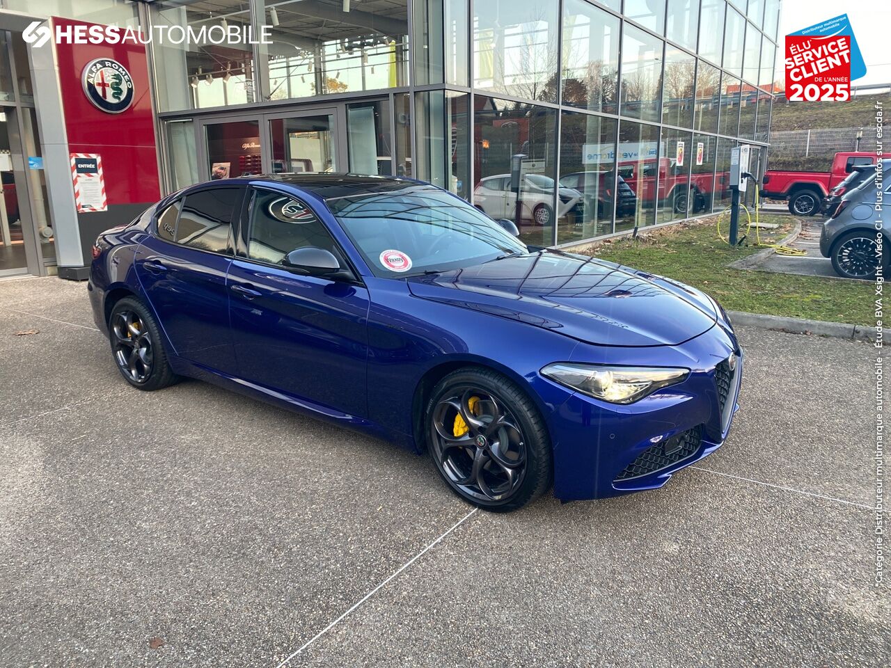 Véhicule neuf ALFA ROMEO GIULIA 2.0 TB 200CH SPRINT AT8 MY21 chez Fiat Besançon