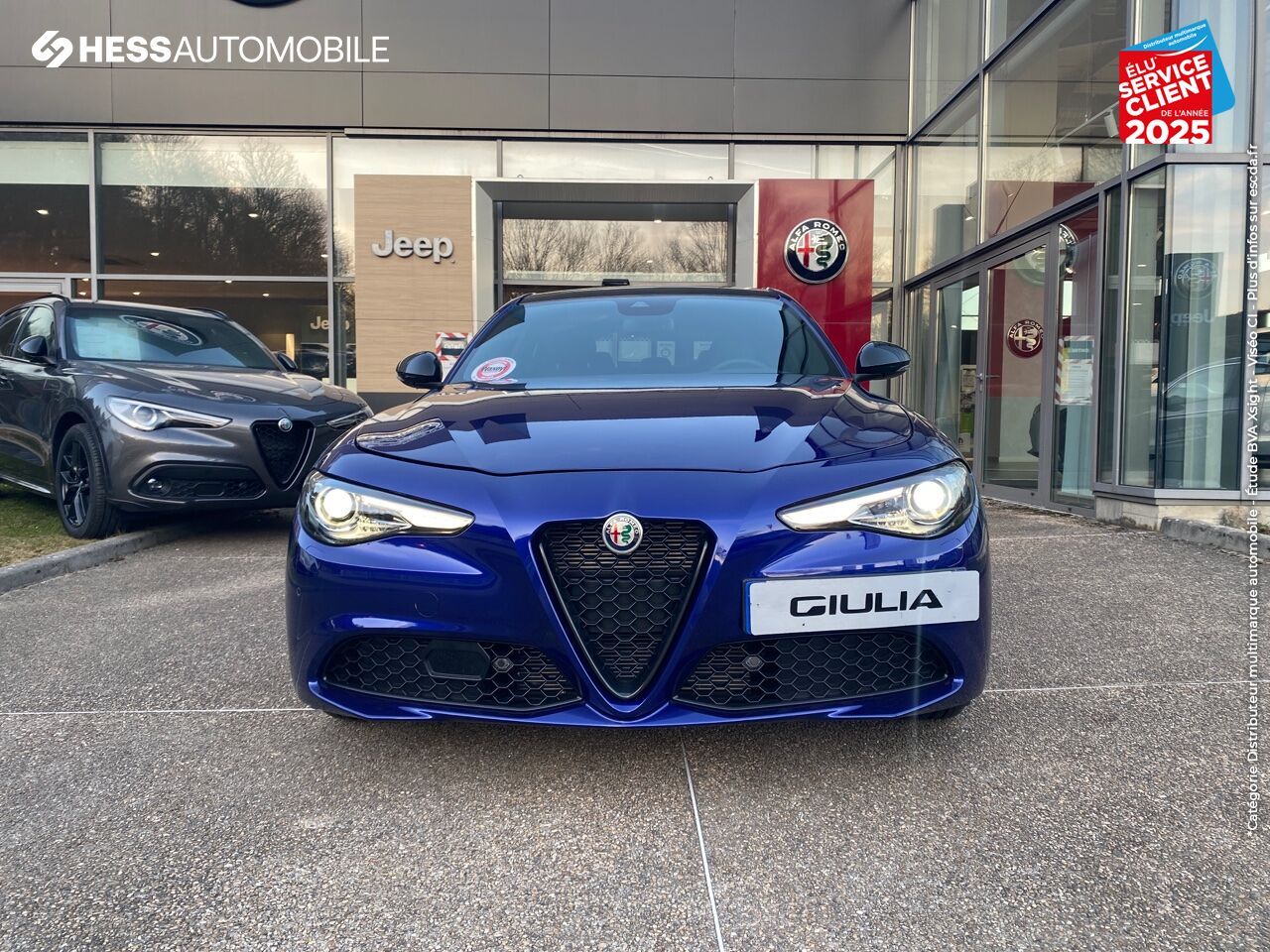 Véhicule neuf ALFA ROMEO GIULIA 2.0 TB 200CH SPRINT AT8 MY21 chez Fiat Besançon