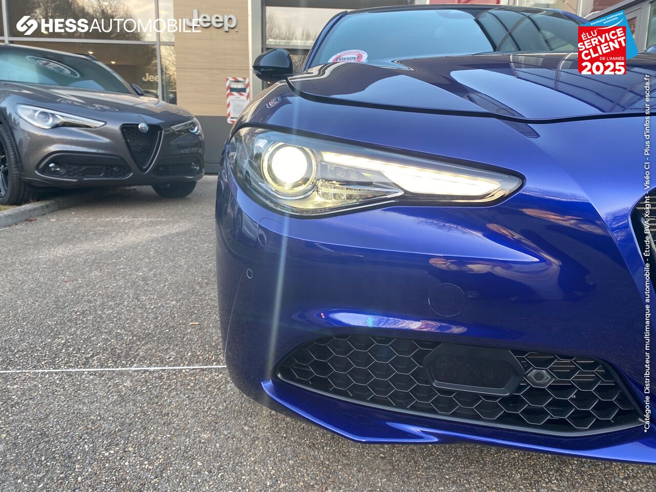 Véhicule neuf ALFA ROMEO GIULIA 2.0 TB 200CH SPRINT AT8 MY21 chez Fiat Besançon