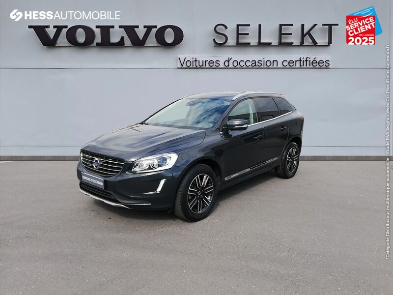 Véhicule d'occasion VOLVO XC60 D3 150CH SIGNATURE EDITION GEARTRONIC TOUVRANT CUIR SIEGE CHAUF GPS CAMERA chez Volvo Metz