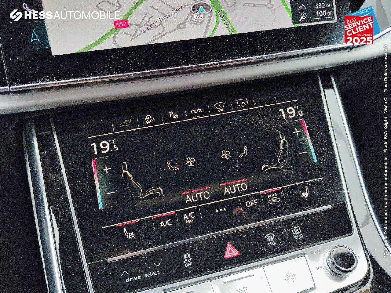 Véhicule d'occasion AUDI Q8 60 TFSI E 462CH COMPETITION QUATTRO TIPTRONIC 8 chez Renault Saint-Louis
