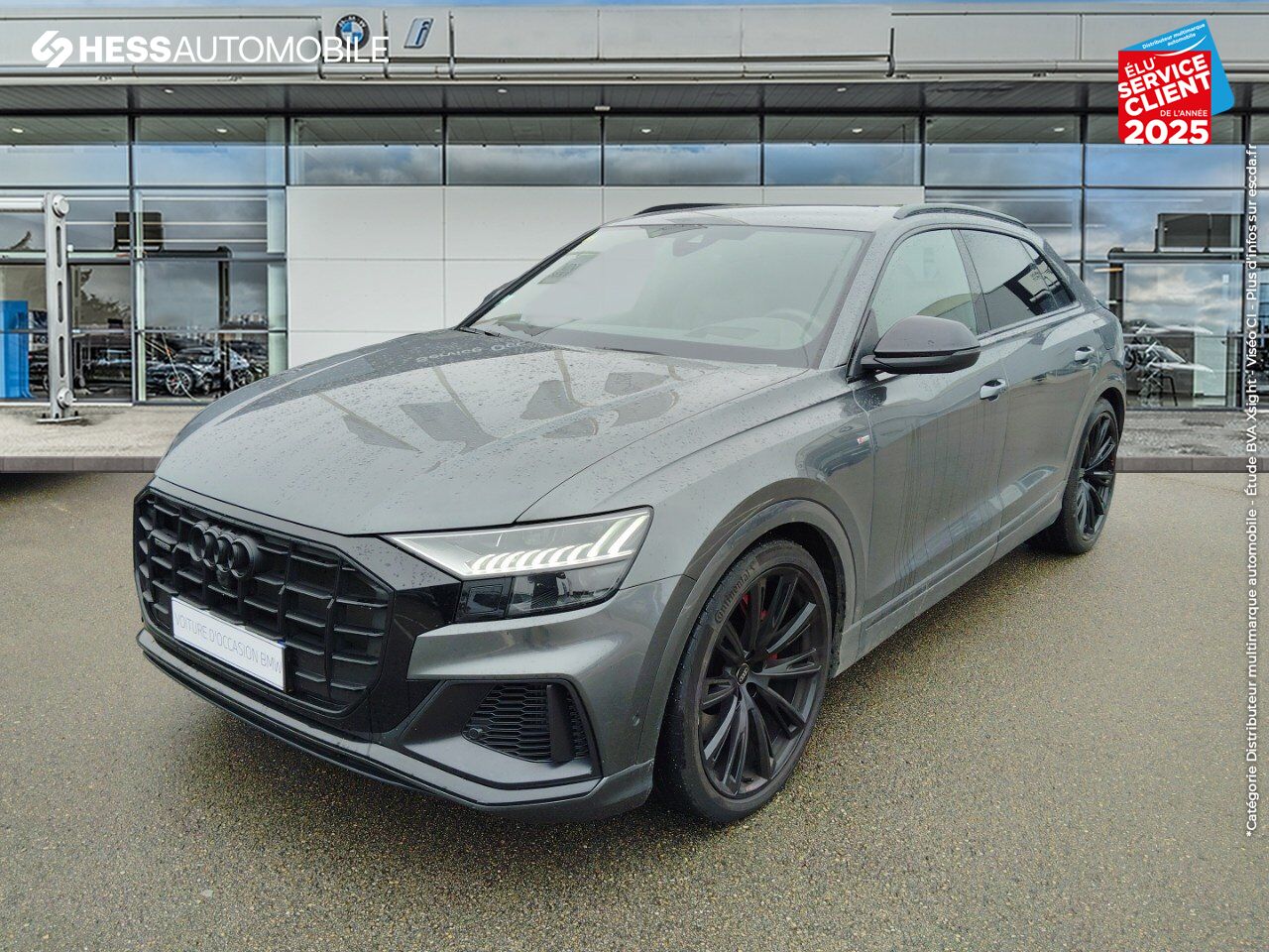 Véhicule d'occasion AUDI Q8 60 TFSI E 462CH COMPETITION QUATTRO TIPTRONIC 8 chez Renault Saint-Louis