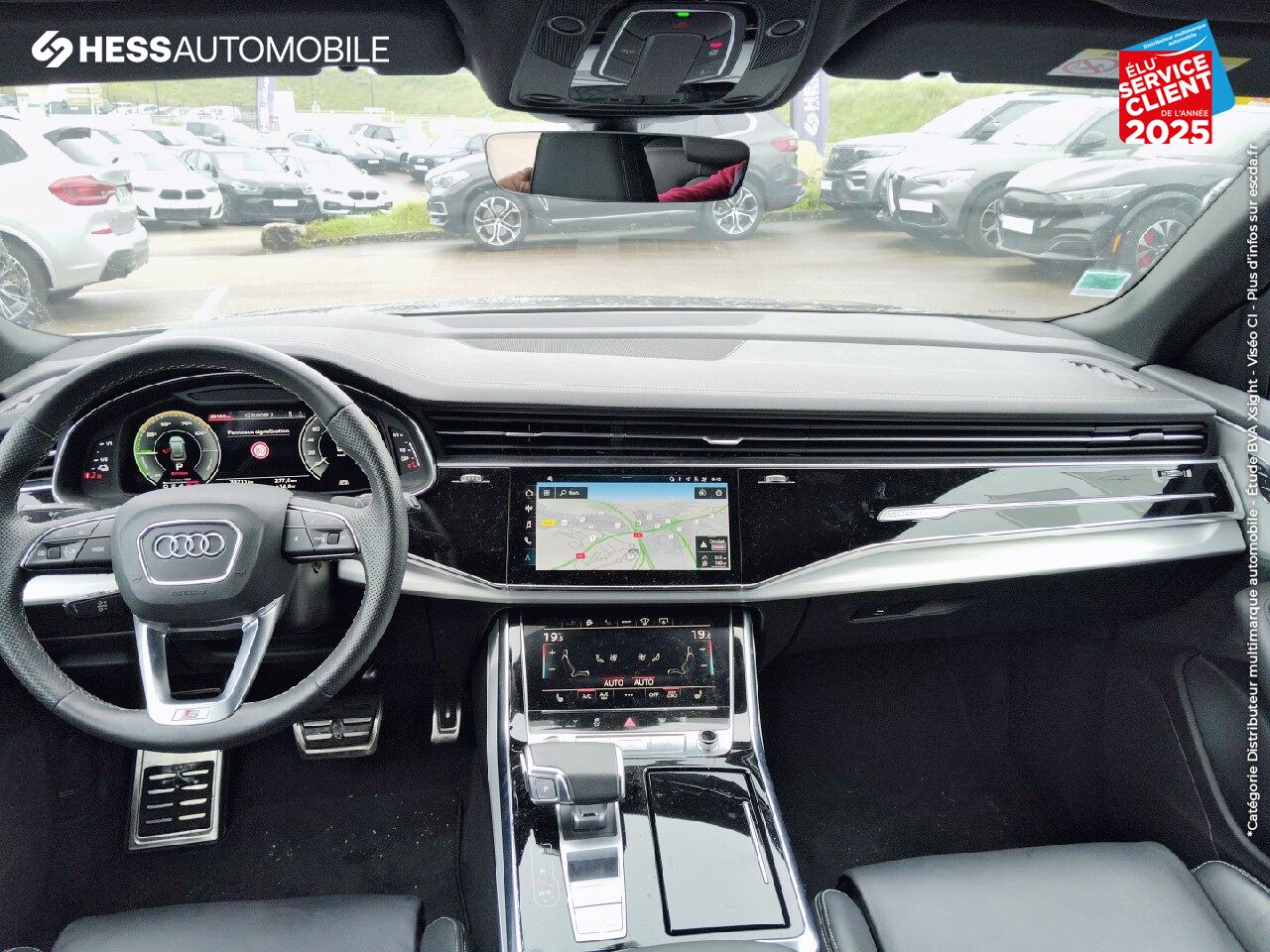 Véhicule d'occasion AUDI Q8 60 TFSI E 462CH COMPETITION QUATTRO TIPTRONIC 8 chez Renault Saint-Louis