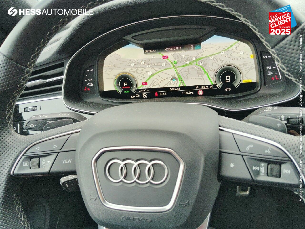 Véhicule d'occasion AUDI Q8 60 TFSI E 462CH COMPETITION QUATTRO TIPTRONIC 8 chez Renault Saint-Louis
