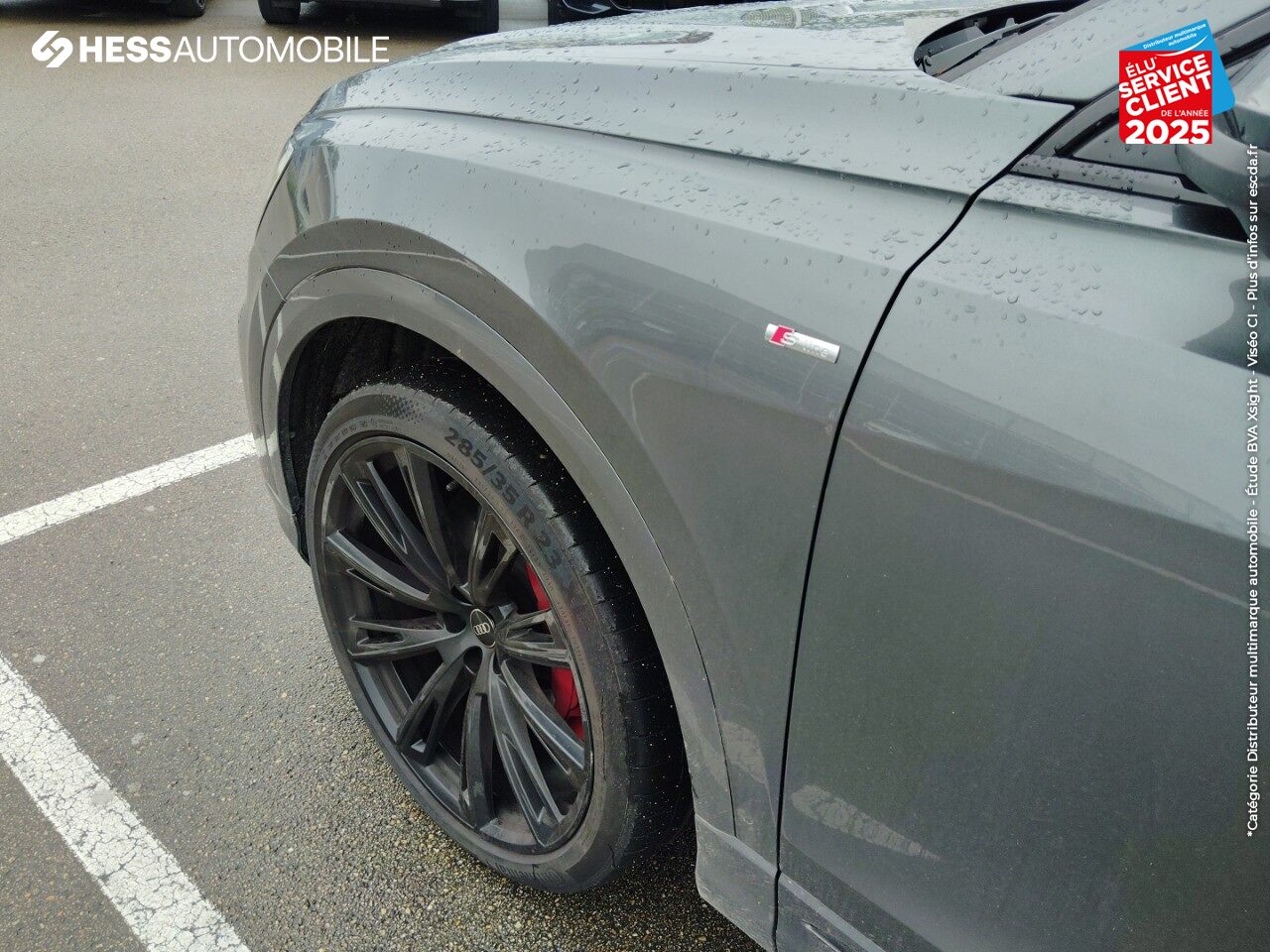 Véhicule d'occasion AUDI Q8 60 TFSI E 462CH COMPETITION QUATTRO TIPTRONIC 8 chez Renault Saint-Louis