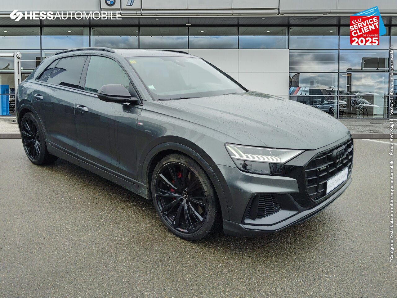 Véhicule d'occasion AUDI Q8 60 TFSI E 462CH COMPETITION QUATTRO TIPTRONIC 8 chez Renault Saint-Louis