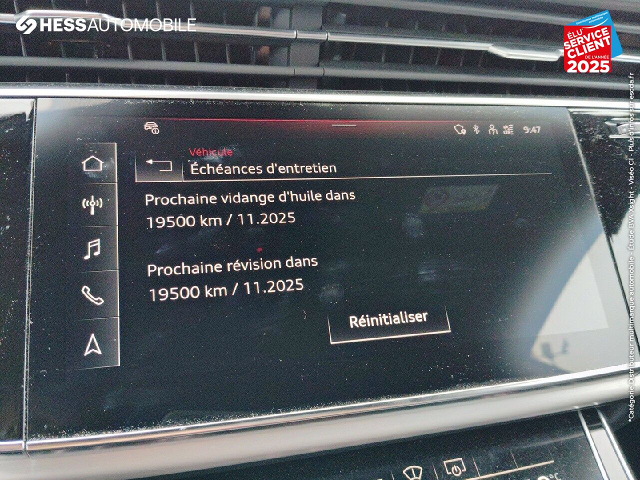 Véhicule d'occasion AUDI Q8 60 TFSI E 462CH COMPETITION QUATTRO TIPTRONIC 8 chez Renault Saint-Louis