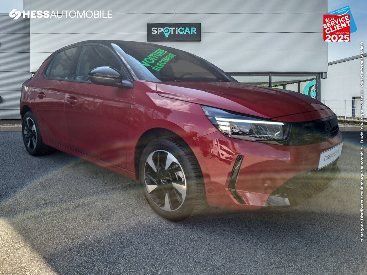 Véhicule neuf OPEL CORSA ELECTRIC 136CH GS chez Opel Besançon