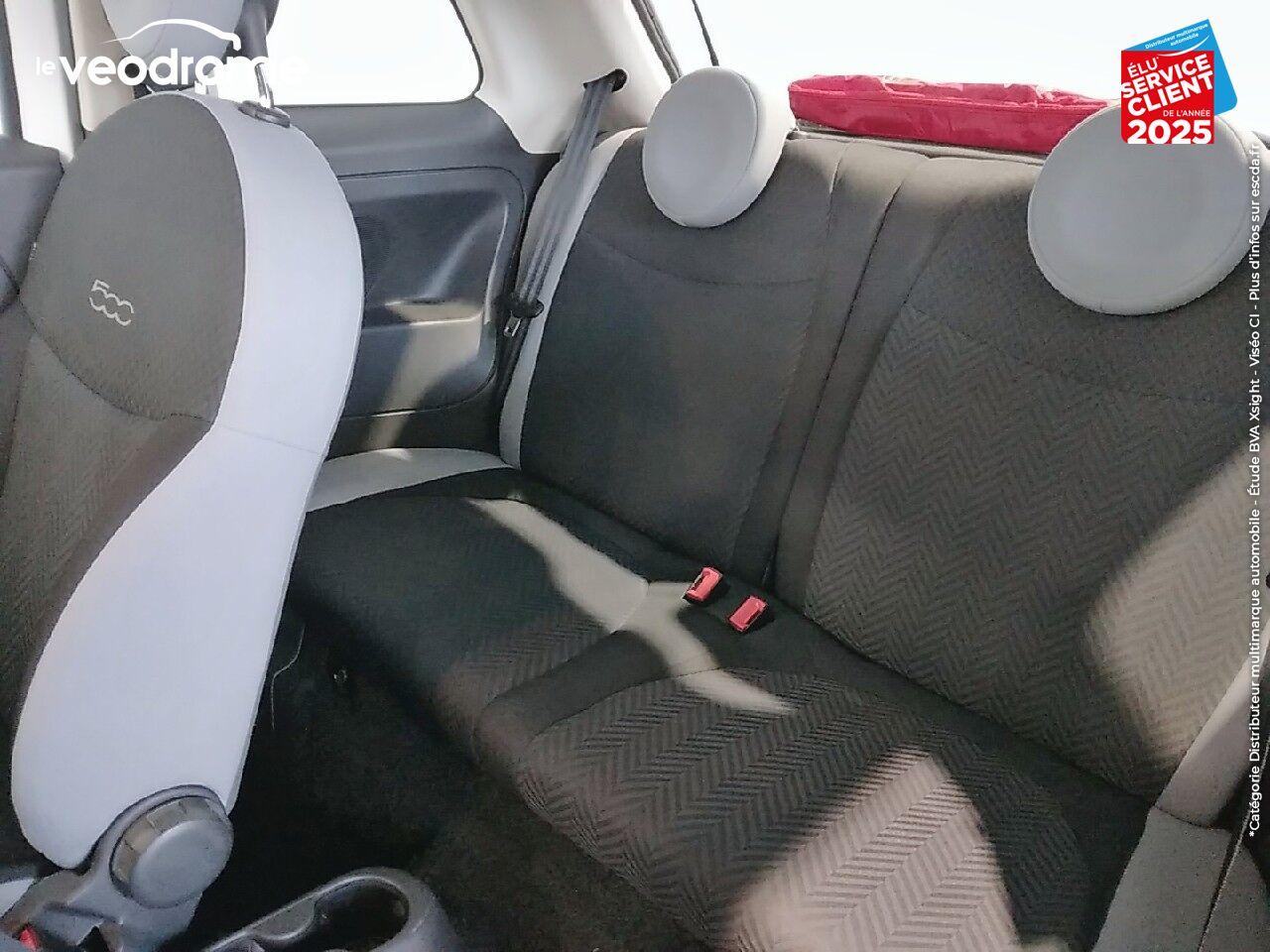 Véhicule d'occasion FIAT 500 1.2 8V 69CH LIVE EDIZIONE GPS RADAR AR chez Le Veodrome