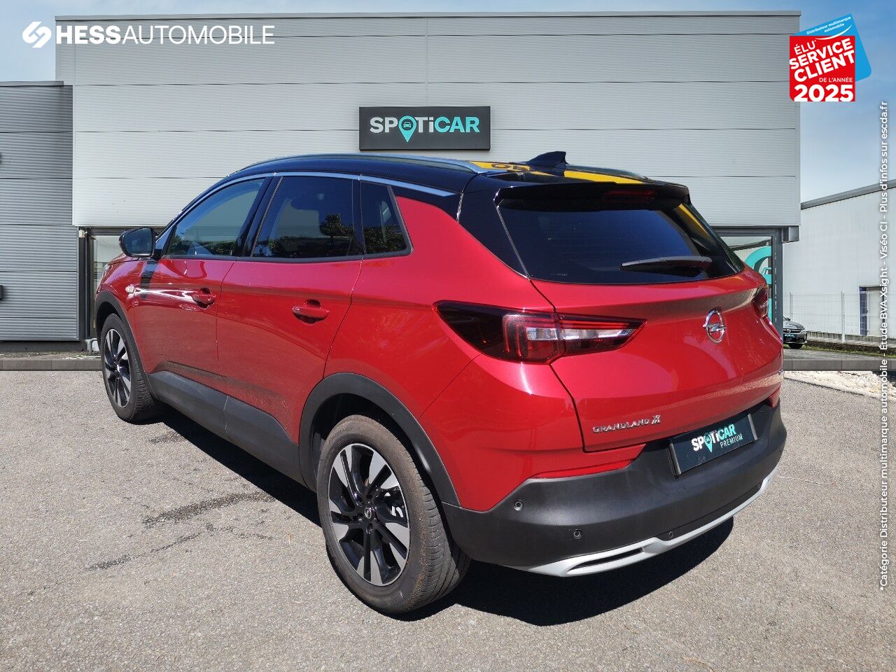 Véhicule d'occasion OPEL GRANDLAND X 1.5 D 130CH DESIGN LINE BVA6 GPS CAMERA chez Opel Belfort