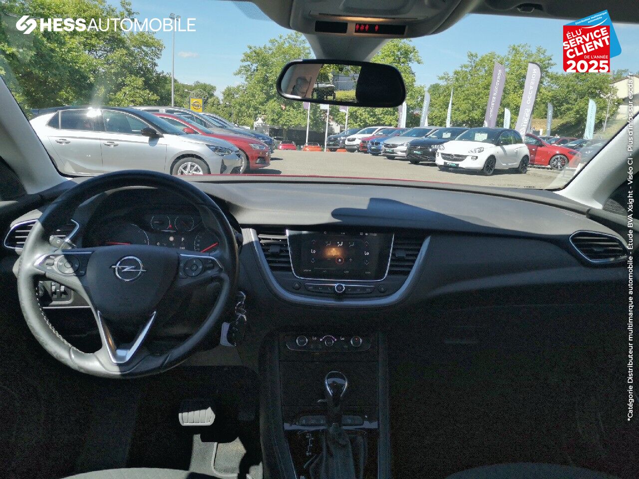 Véhicule d'occasion OPEL GRANDLAND X 1.5 D 130CH DESIGN LINE BVA6 GPS CAMERA chez Opel Belfort
