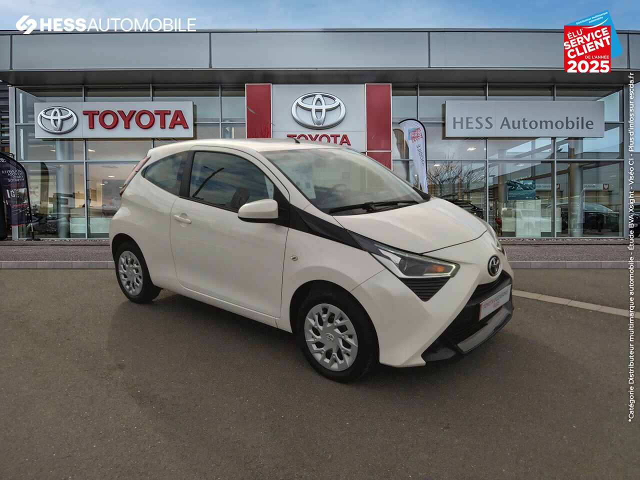 Véhicule d'occasion TOYOTA AYGO 1.0 VVT-I 72CH X-PLAY 3P chez Toyota Forbach