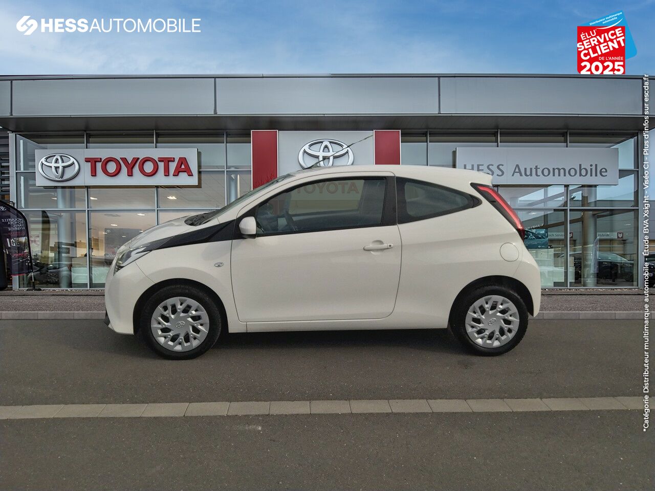 Véhicule d'occasion TOYOTA AYGO 1.0 VVT-I 72CH X-PLAY 3P chez Toyota Forbach