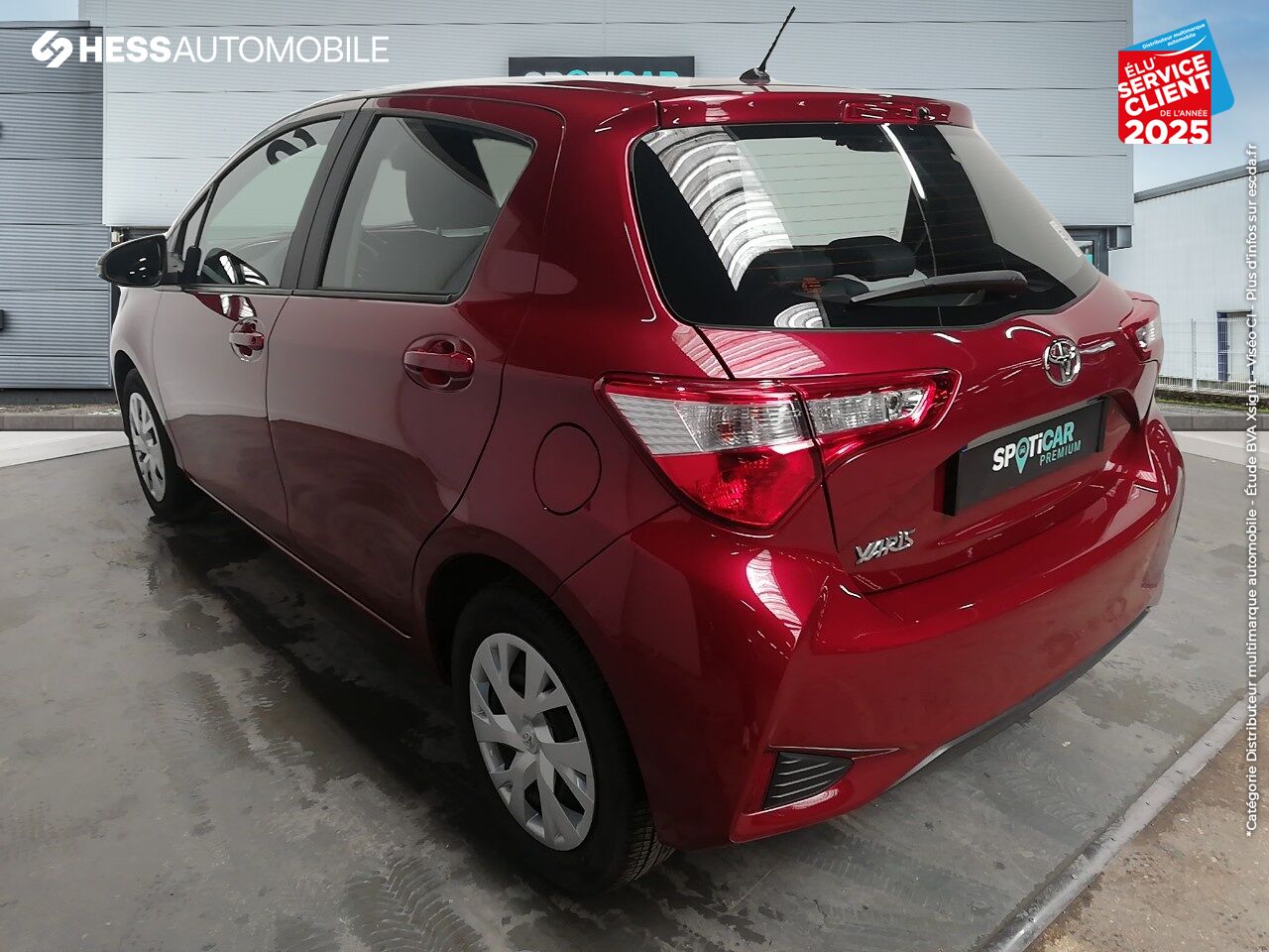 Véhicule d'occasion TOYOTA YARIS 110 VVT-I FRANCE 5P MY19 chez Toyota Metz
