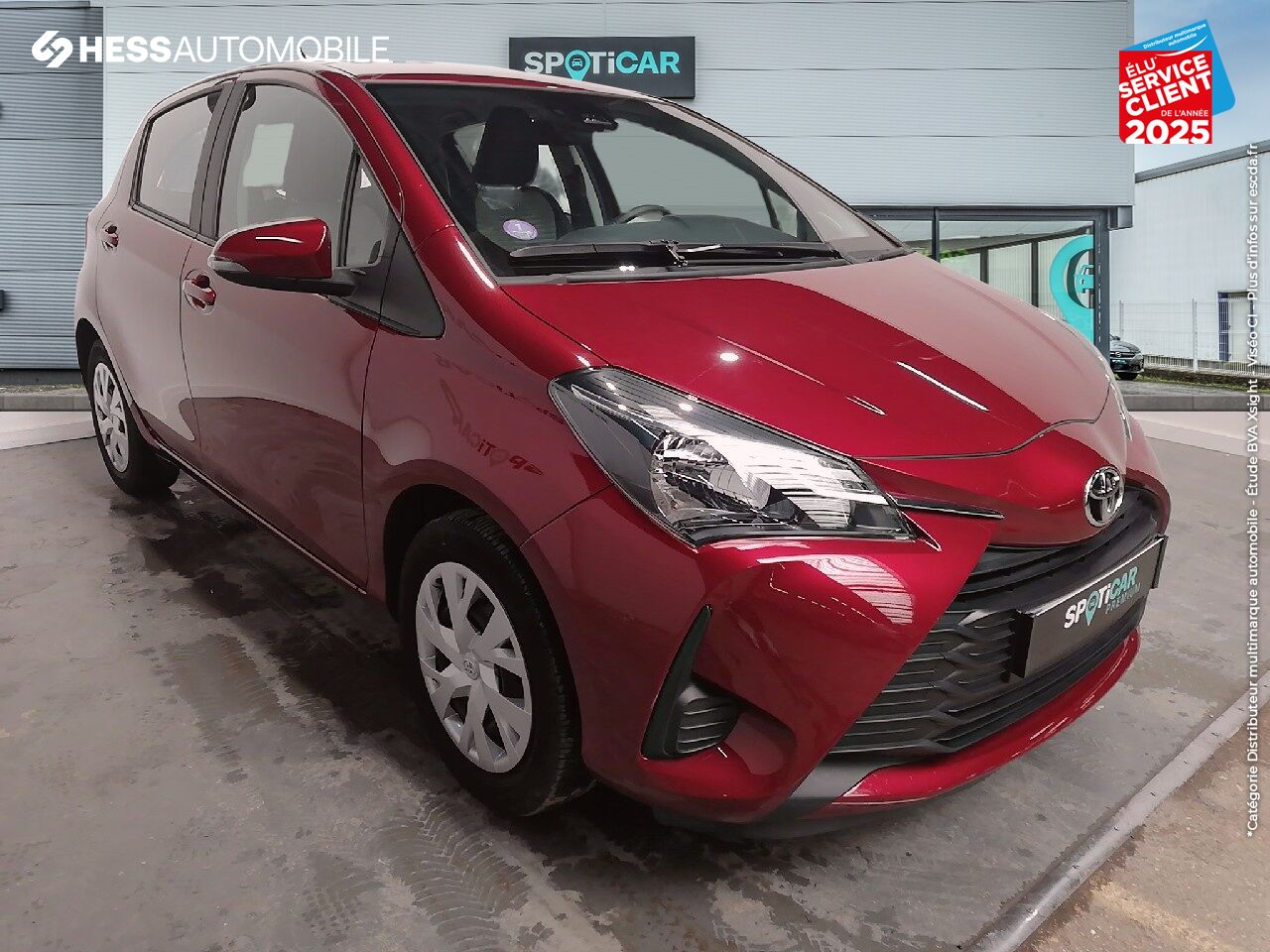 Véhicule d'occasion TOYOTA YARIS 110 VVT-I FRANCE 5P MY19 chez Toyota Metz